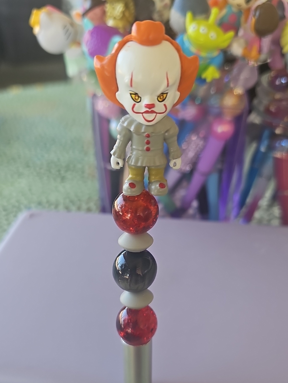 IT Pennywise Horror Custom Beadable Pen